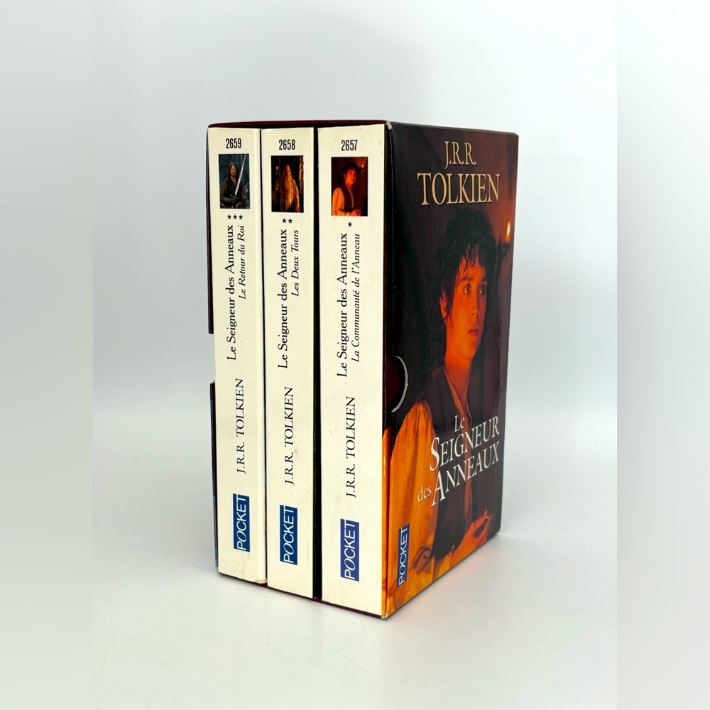 FRENCH Le Seigneur Des Anneaux Livres 1-3 Lord of the Rings Trilogy Pocket Books